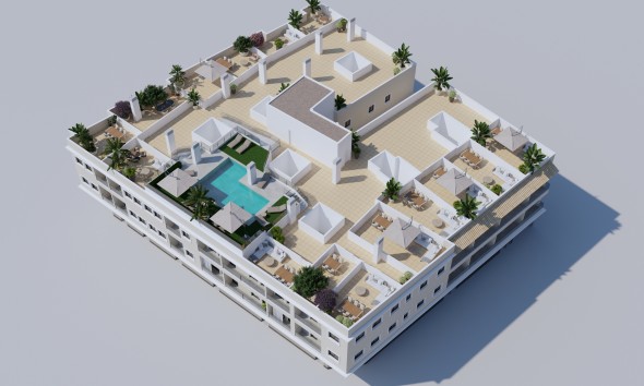 Apartment / flat - New Build - Algorfa - NB-82301