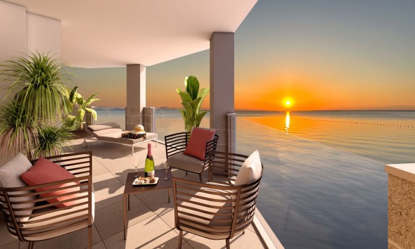 Appartement - Nouvelle construction - La Manga del Mar Menor - NB-77699