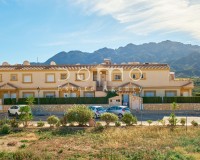 Aussicht von einem Solarium in Turre, Almería.