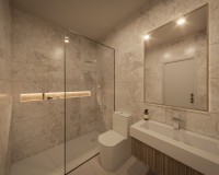 Baño - Propiedades de obra nueva en Sierra Cabrera, Almería