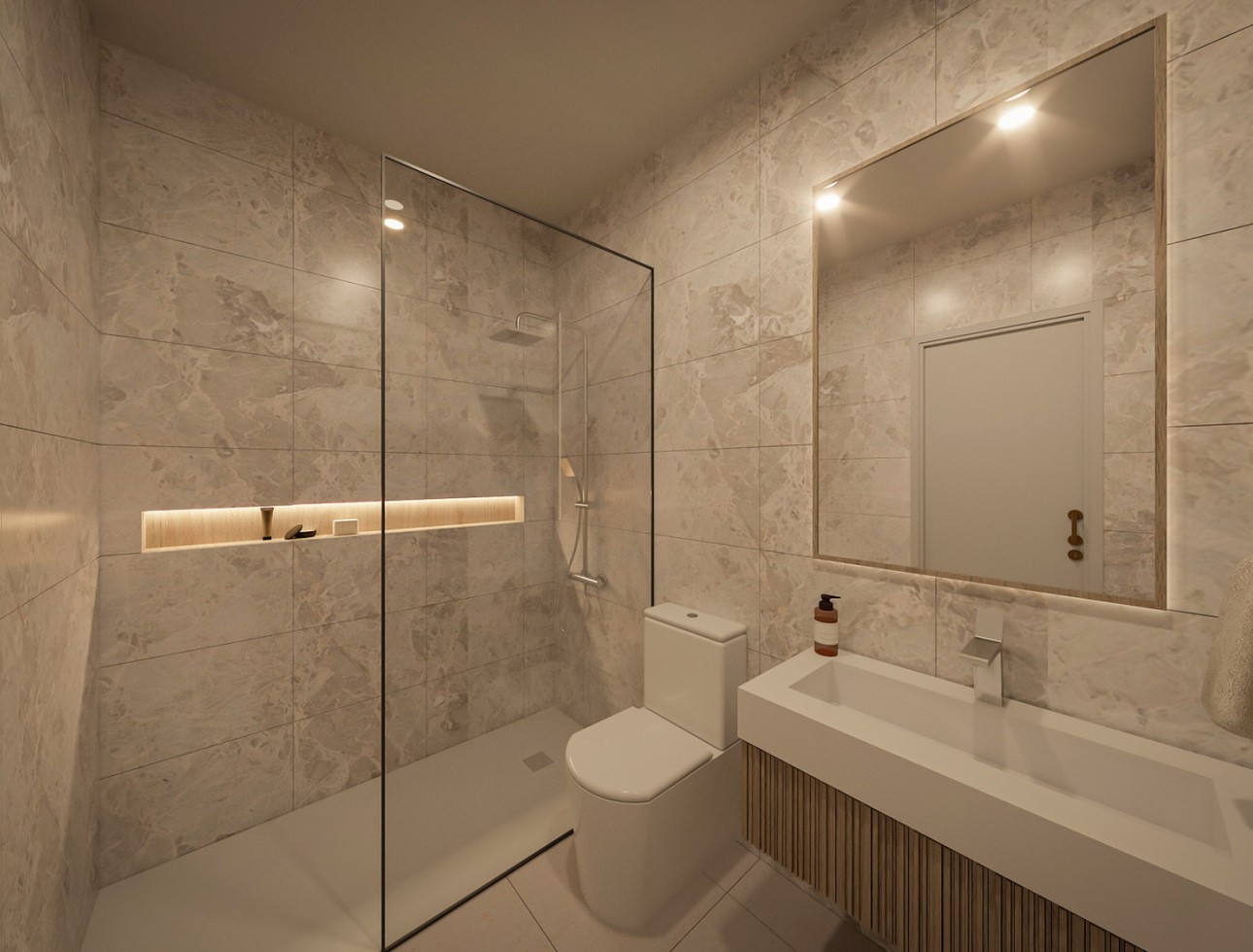 Bathroom - New build properties in Sierra Cabrera, Almería