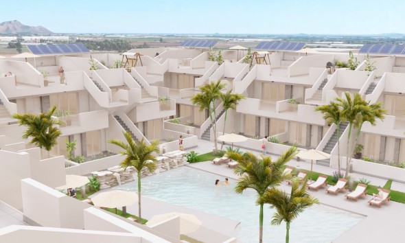Bungalow surélevé - Nouvelle construction - Roldán - Roldán