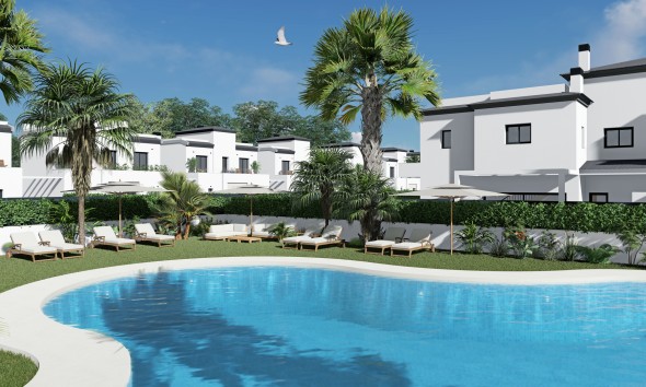 Casa pareada - Obra nueva - Gran Alacant - NB-54242