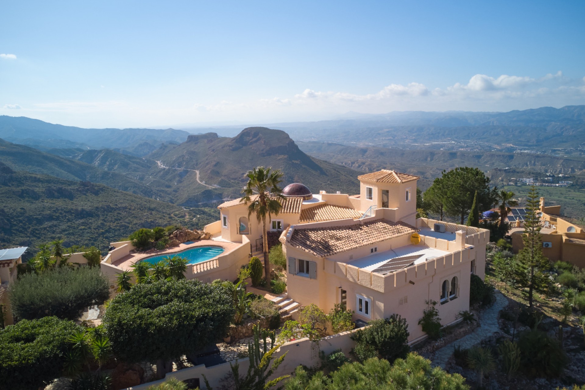  Detached villa with a swimming pool in Sierra Cabrera, Turre, Almería, surrounded by nature and offering unobstructed views