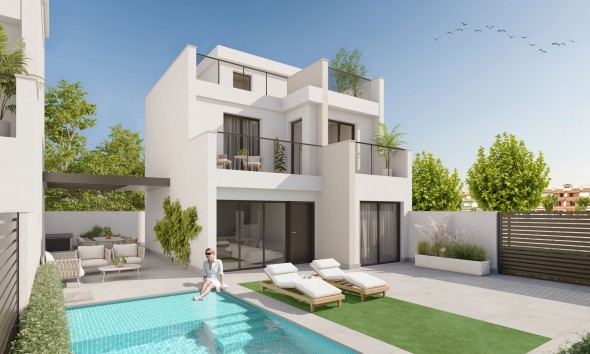 Einfamilienhaus - Neue Gebäude - Los Alcázares - Los Alcázares
