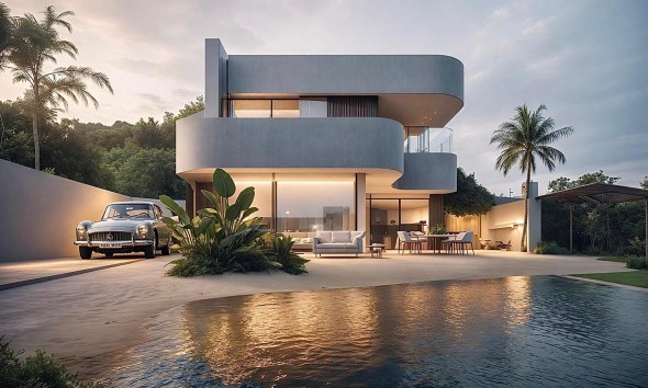 Einfamilienhaus - Neue Gebäude - Roldán - Roldán