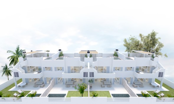 Flach gelegener Bungalow - Neue Gebäude - Pilar de la Horadada - Pilar de la Horadada