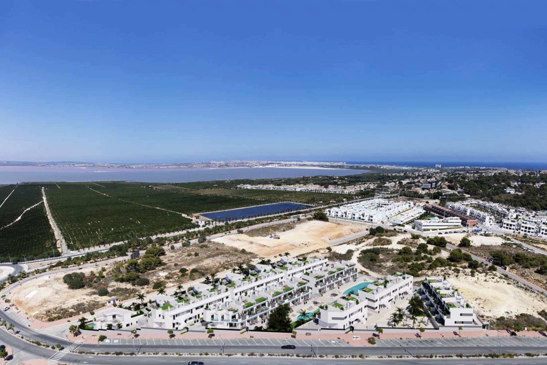Neue Gebäude - Doppelhaushälfte - Torrevieja