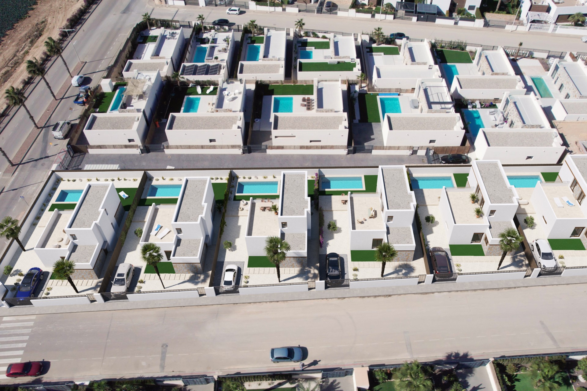 Neue Gebäude - Einfamilienhaus - Algorfa