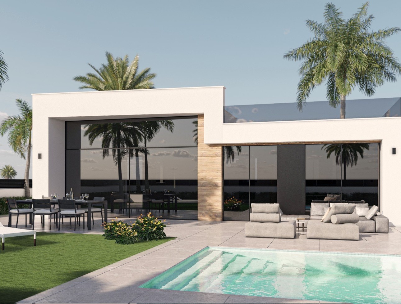 Neue Gebäude - Einfamilienhaus - Alhama de Murcia