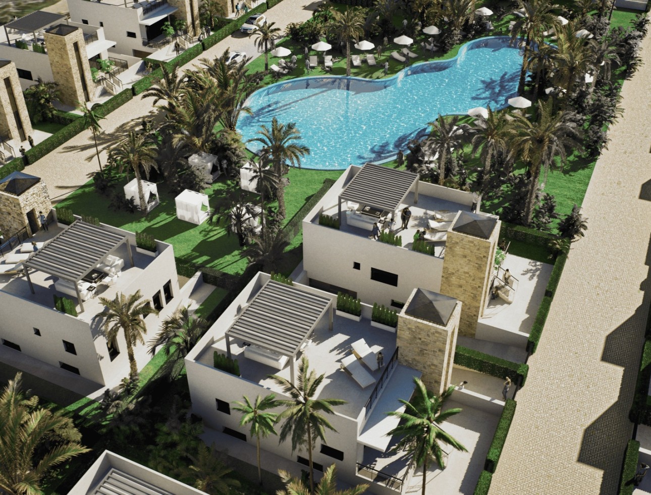 Neue Gebäude - Einfamilienhaus - Camposol Golf