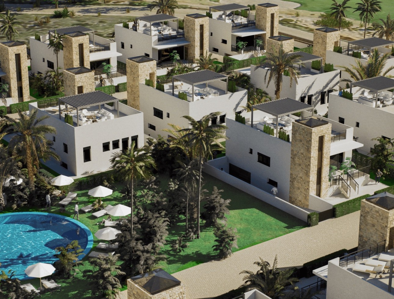 Neue Gebäude - Einfamilienhaus - Camposol Golf