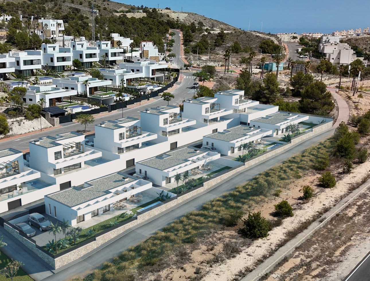 Neue Gebäude - Einfamilienhaus - Finestrat