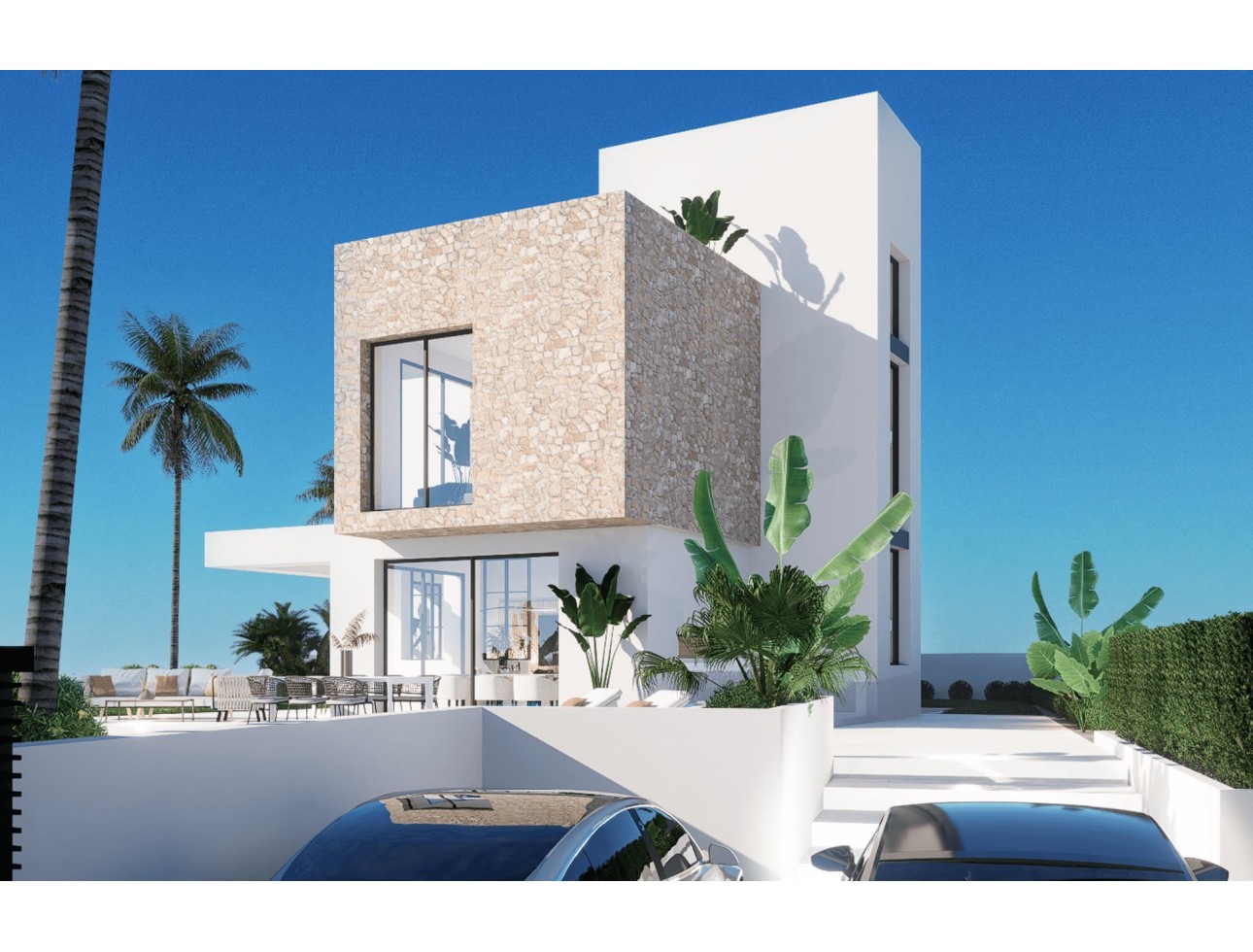 Neue Gebäude - Einfamilienhaus - Finestrat