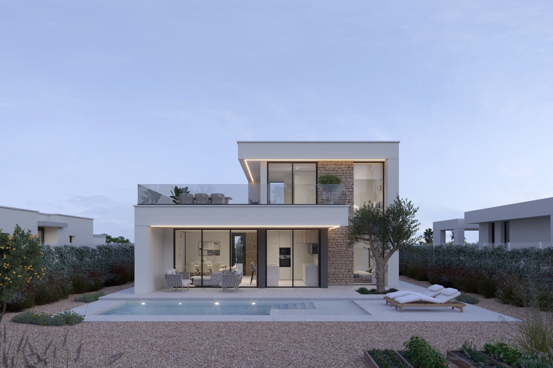 Neue Gebäude - Einfamilienhaus - Hacienda del Alamo Golf
