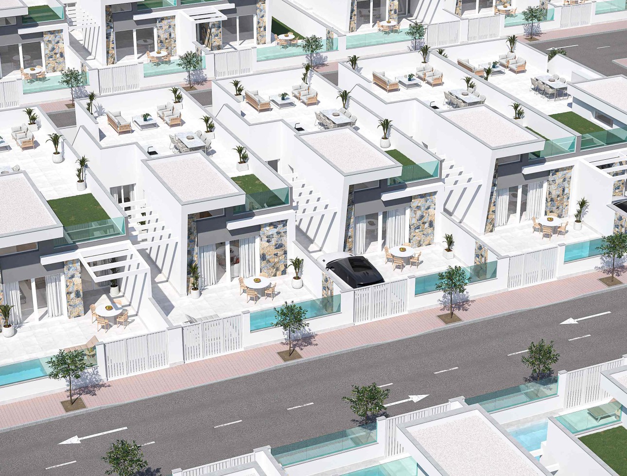 Neue Gebäude - Einfamilienhaus - Los Alcázares