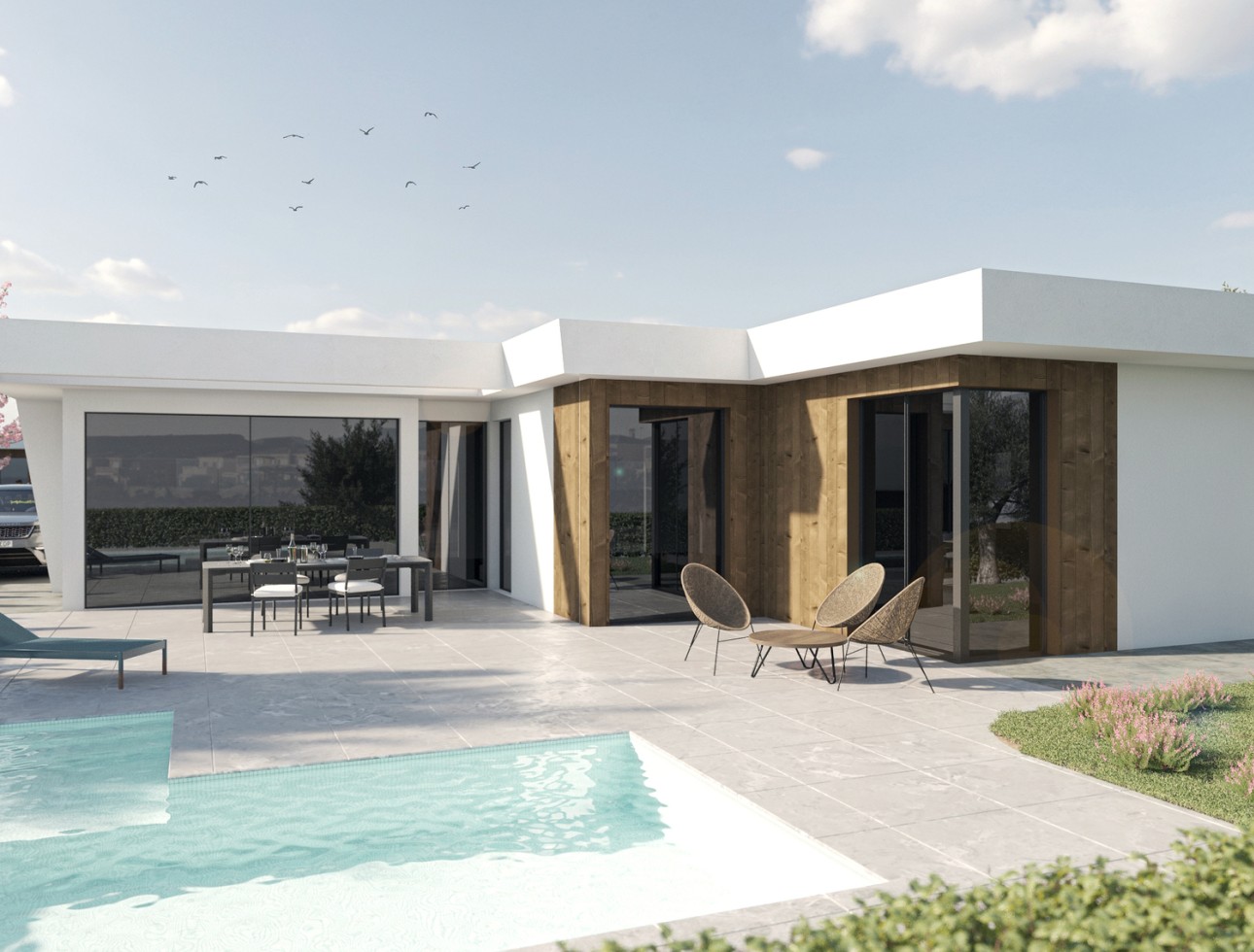 Neue Gebäude - Einfamilienhaus - Murcia