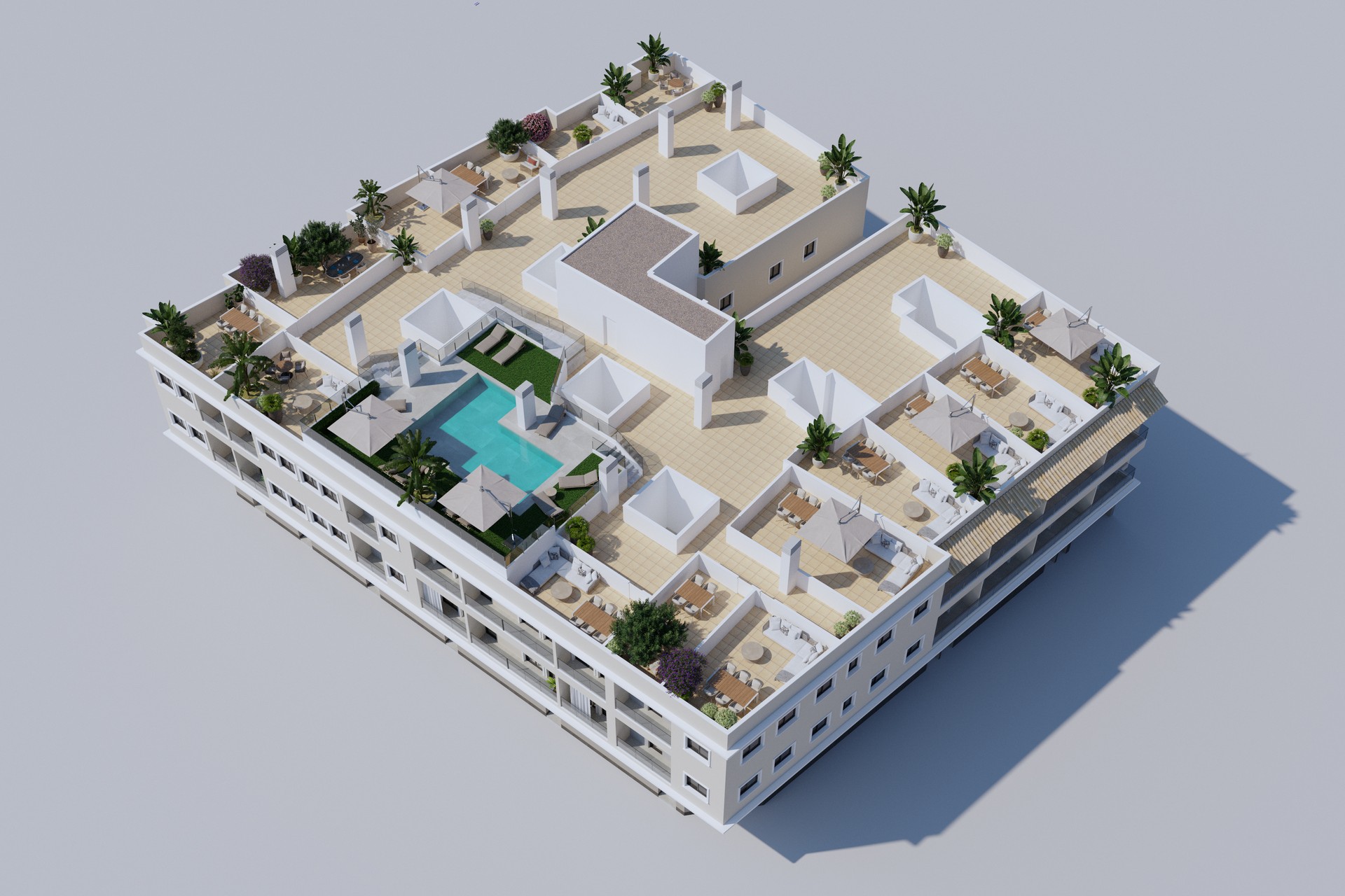 Neue Gebäude - Erdgeschoss - Algorfa
