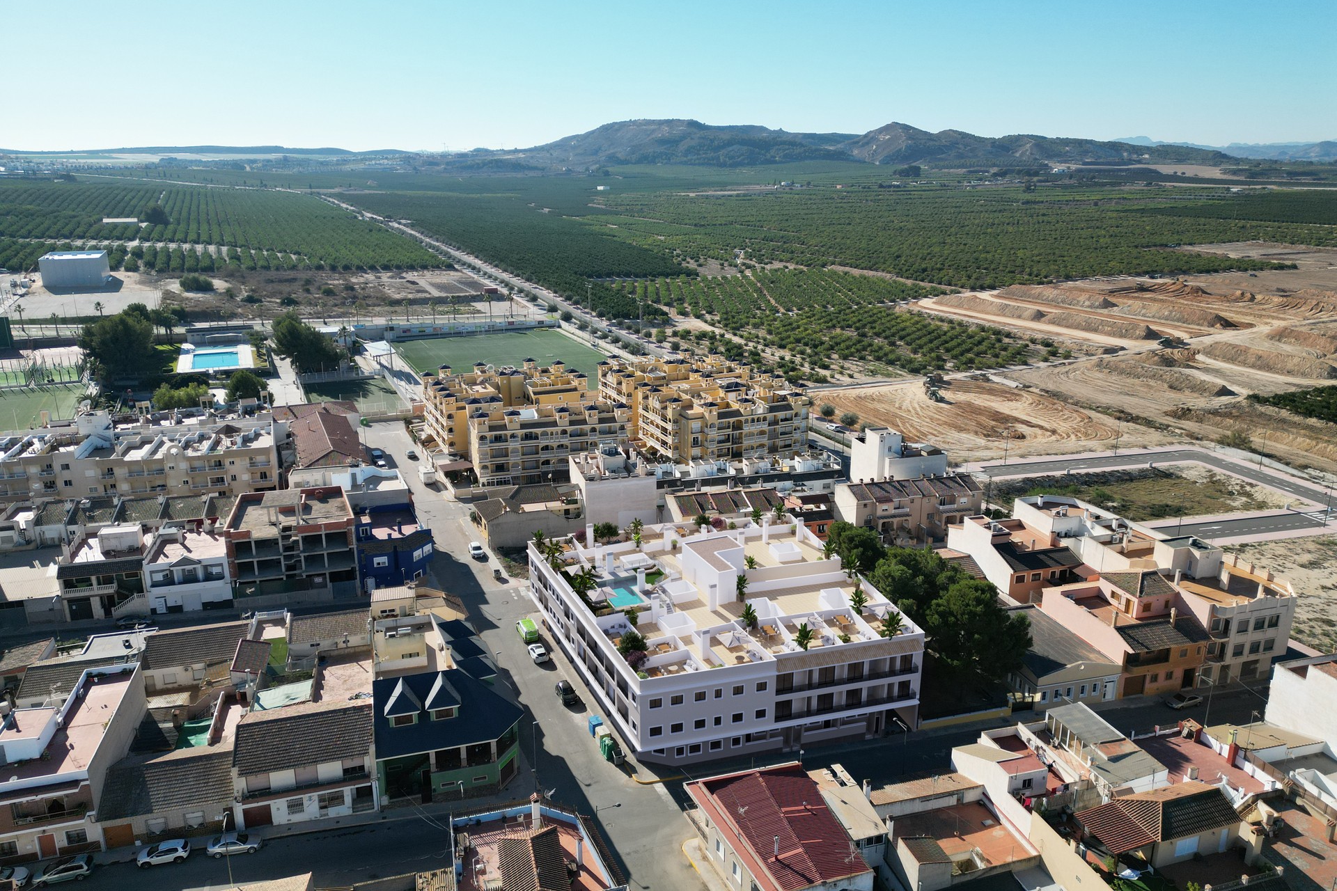 Neue Gebäude - Erdgeschoss - Algorfa