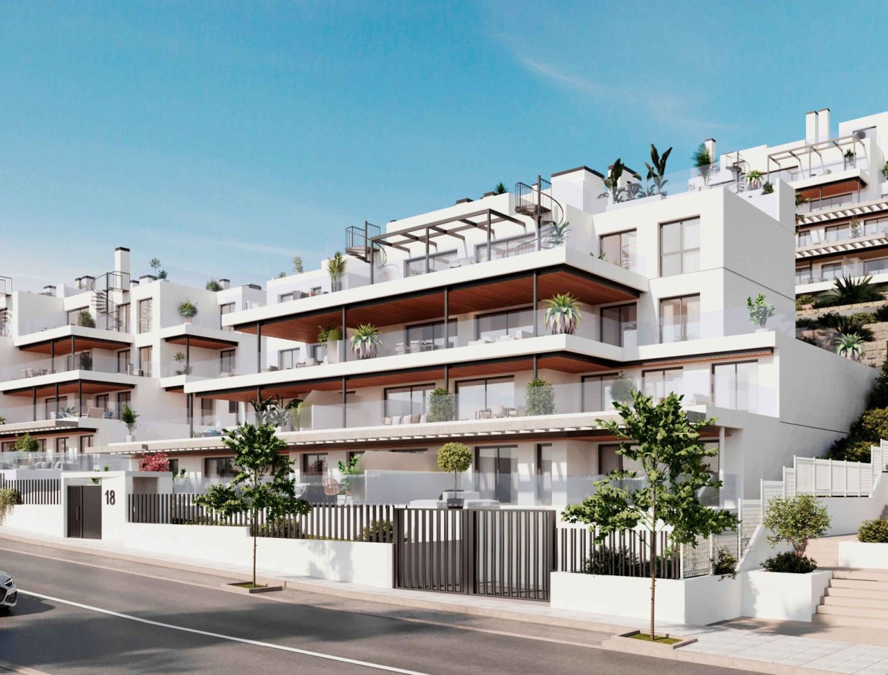 Neue Gebäude - Erdgeschoss - Estepona