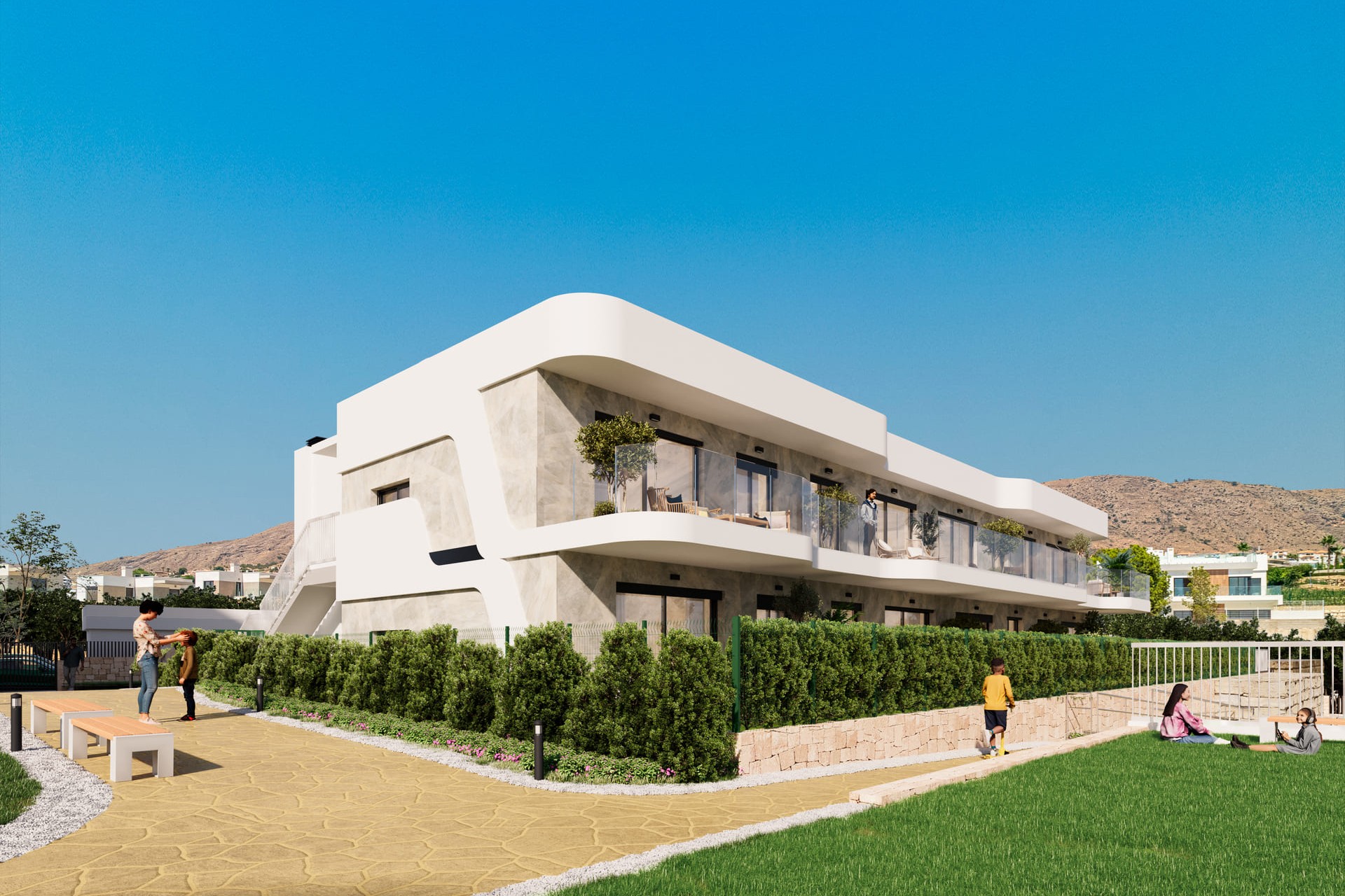 Neue Gebäude - Erdgeschoss - Finestrat