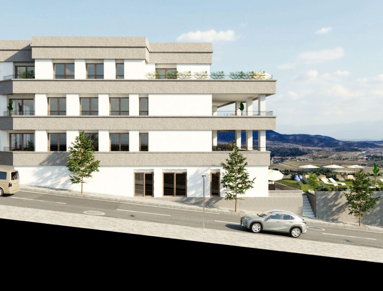Neue Gebäude - Erdgeschoss - Hondón de las Nieves