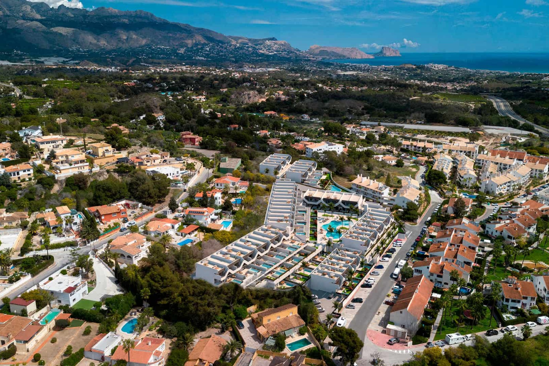 Neue Gebäude - Flach gelegener Bungalow - Alfaz del Pi