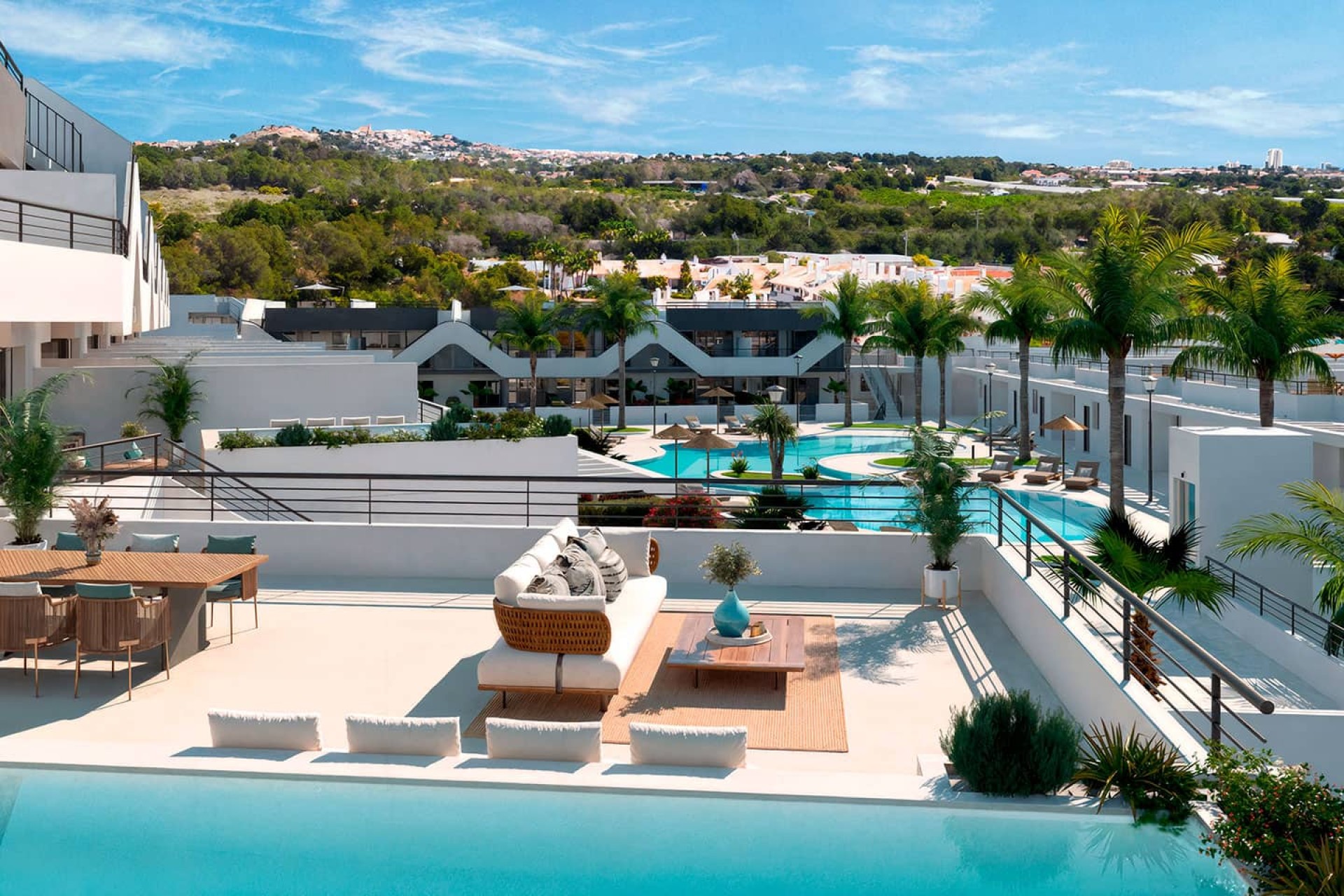 Neue Gebäude - Flach gelegener Bungalow - Alfaz del Pi