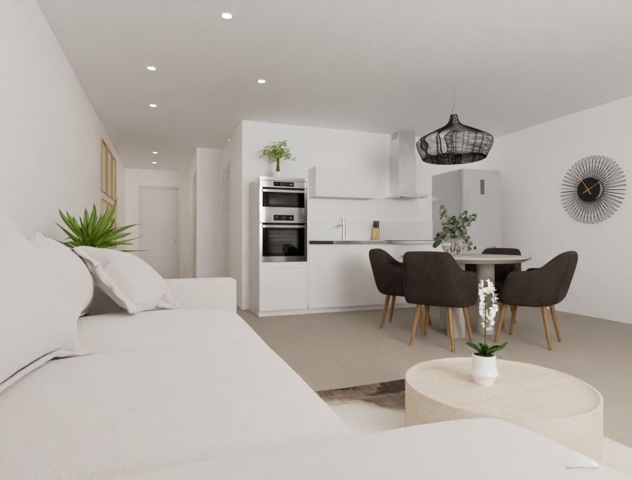 Neue Gebäude - Flach gelegener Bungalow - La Canalosa