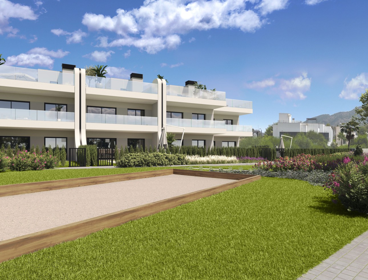 Neue Gebäude - Flach gelegener Bungalow - La Manga Club