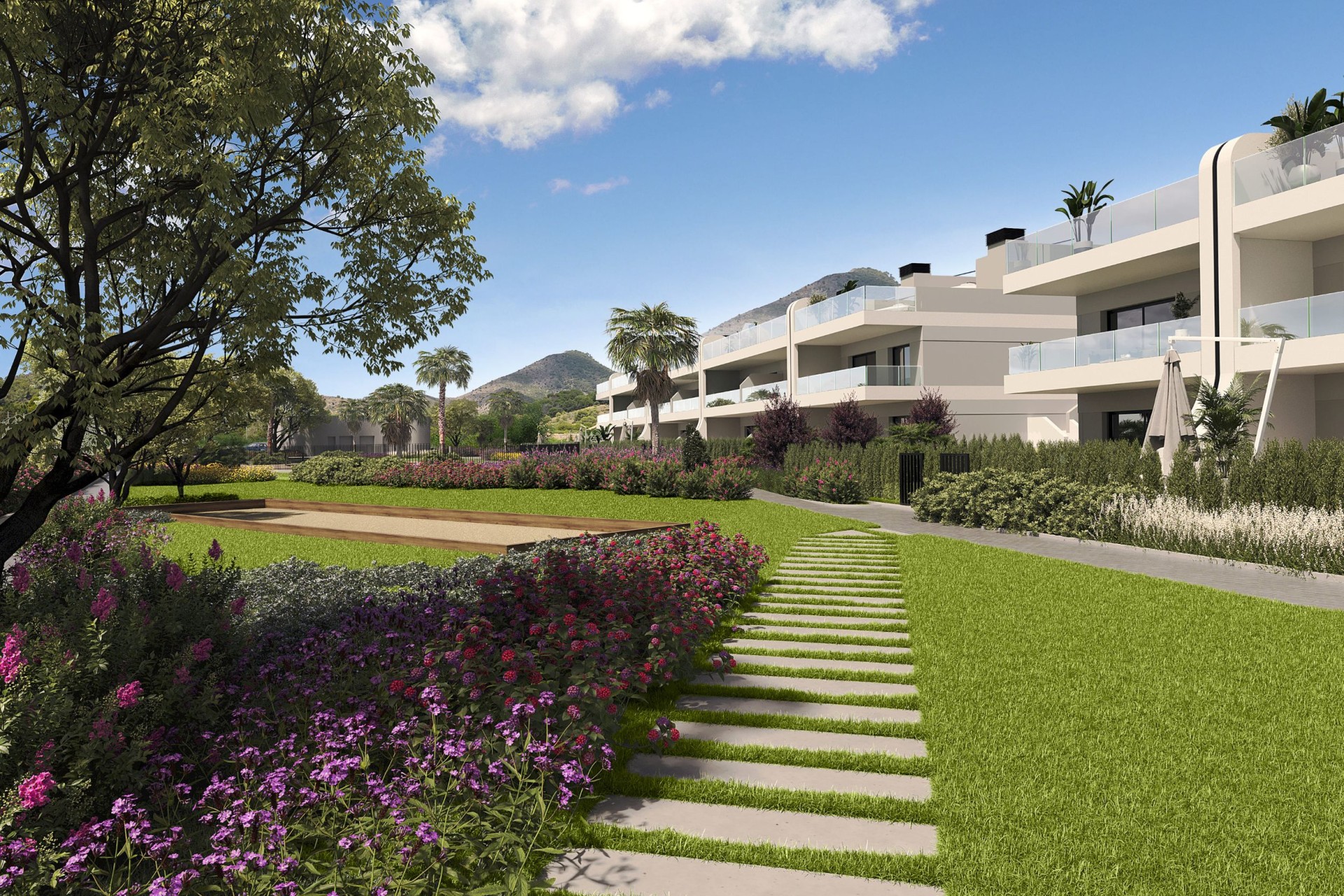 Neue Gebäude - Flach gelegener Bungalow - La Manga Club