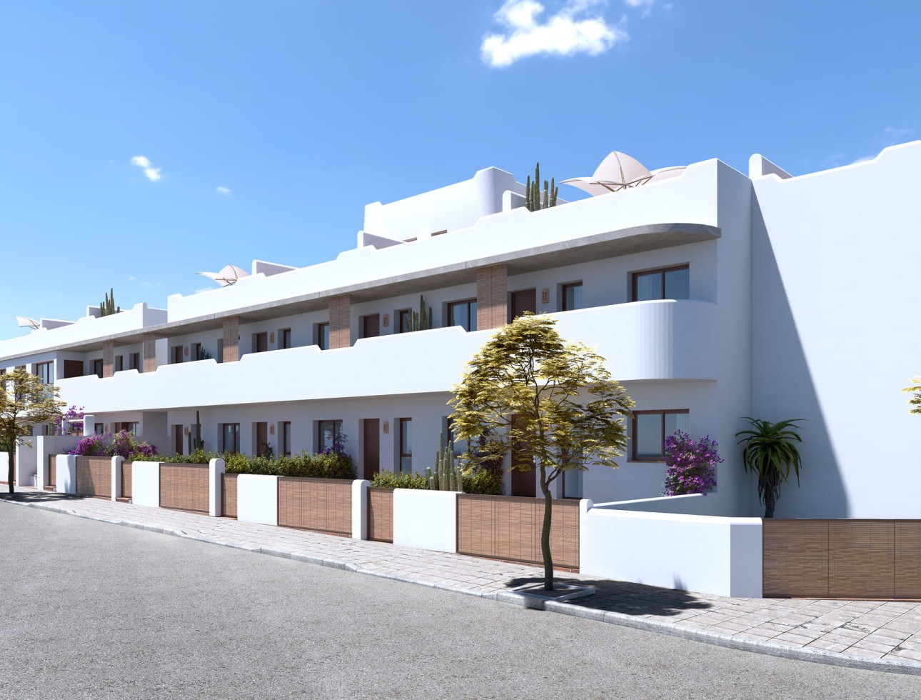 Neue Gebäude - Flach gelegener Bungalow - Pilar de la Horadada
