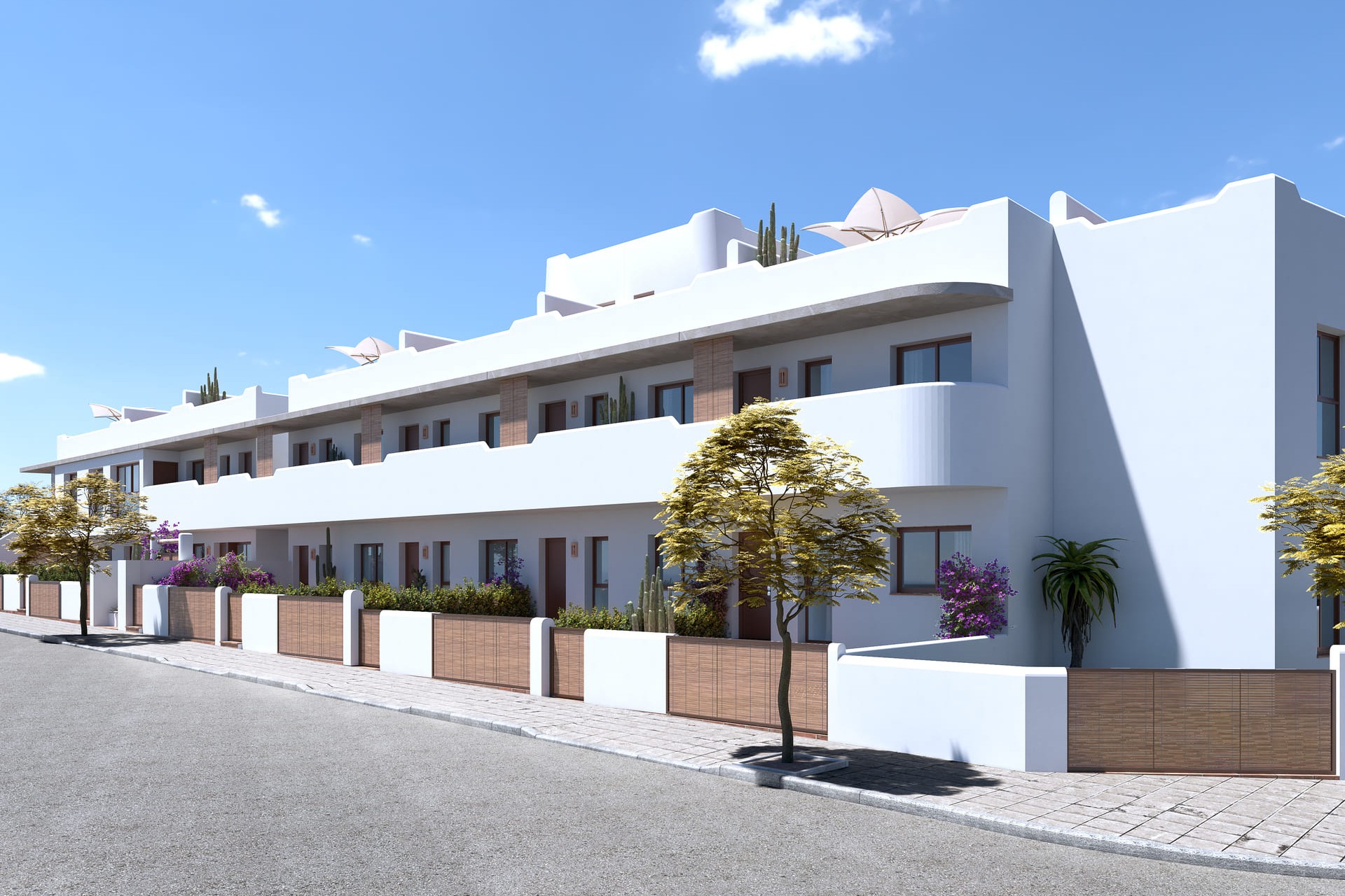 Neue Gebäude - Flach gelegener Bungalow - Pilar de la Horadada