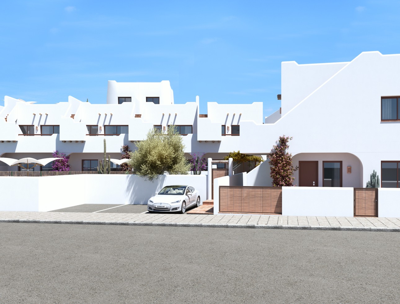 Neue Gebäude - Flach gelegener Bungalow - Pilar de la Horadada