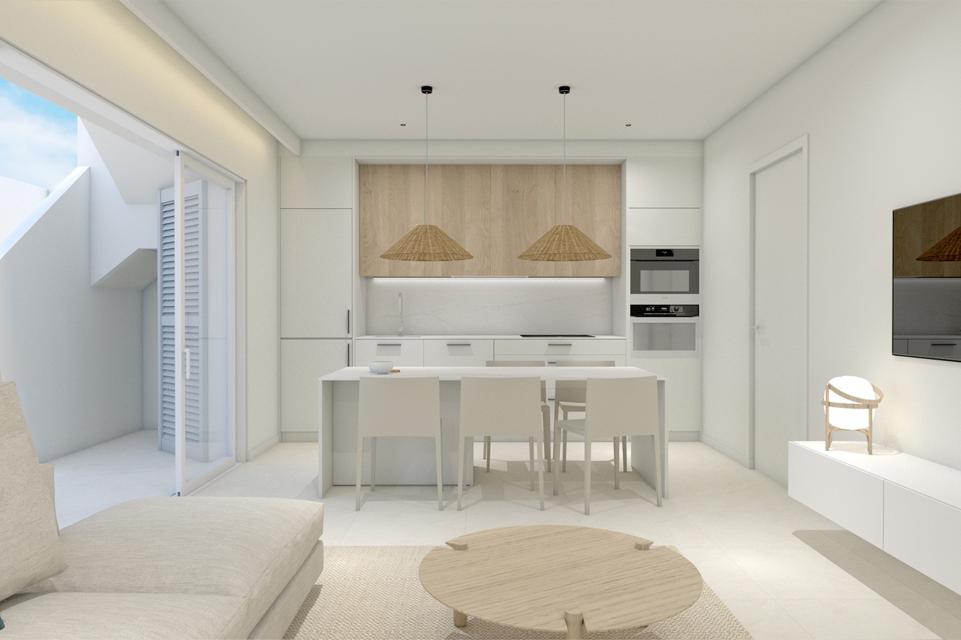 Neue Gebäude - Flach gelegener Bungalow - Pilar de la Horadada