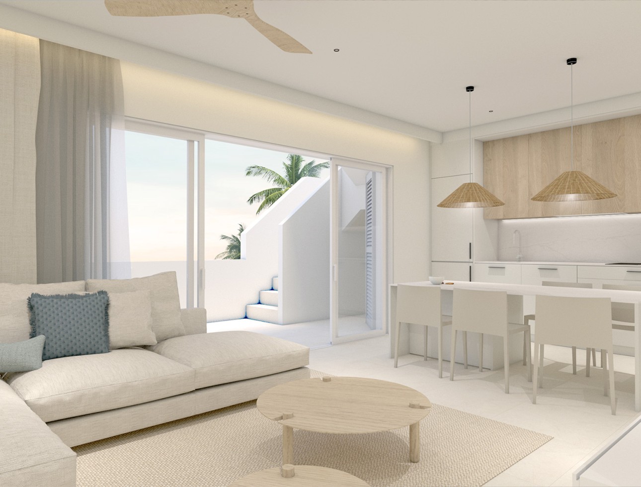 Neue Gebäude - Flach gelegener Bungalow - Pilar de la Horadada