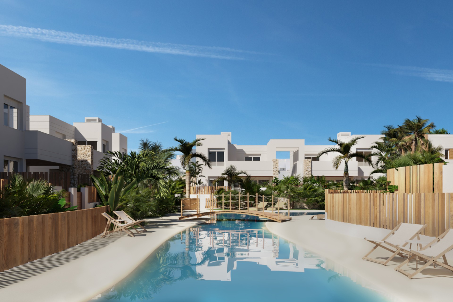 Neue Gebäude - Flach gelegener Bungalow - San Juan de los Terreros