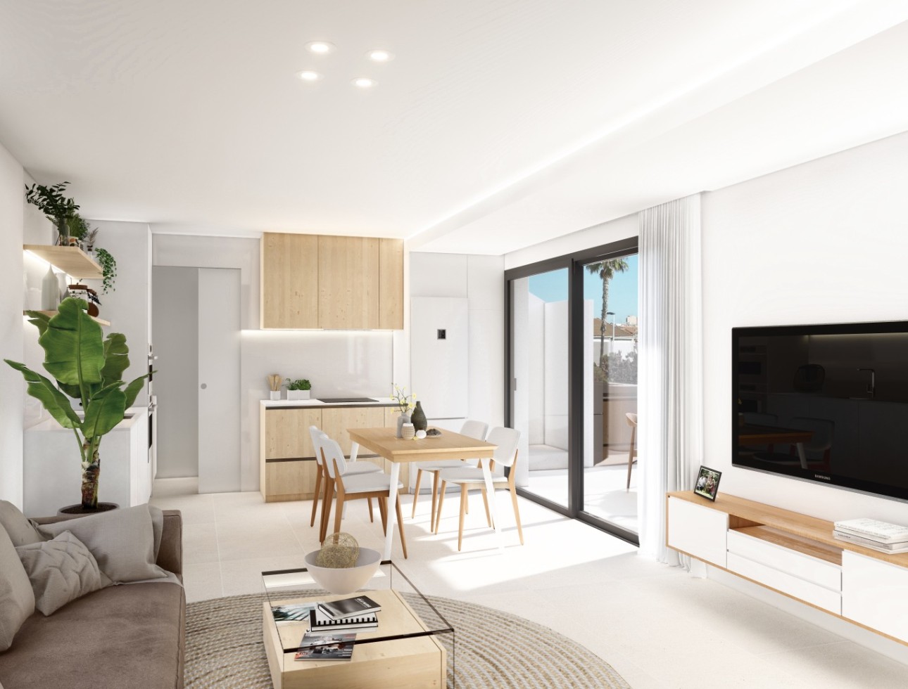 Neue Gebäude - Flach gelegener Bungalow - San Pedro del Pinatar