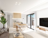 Neue Gebäude - Flach gelegener Bungalow - San Pedro del Pinatar