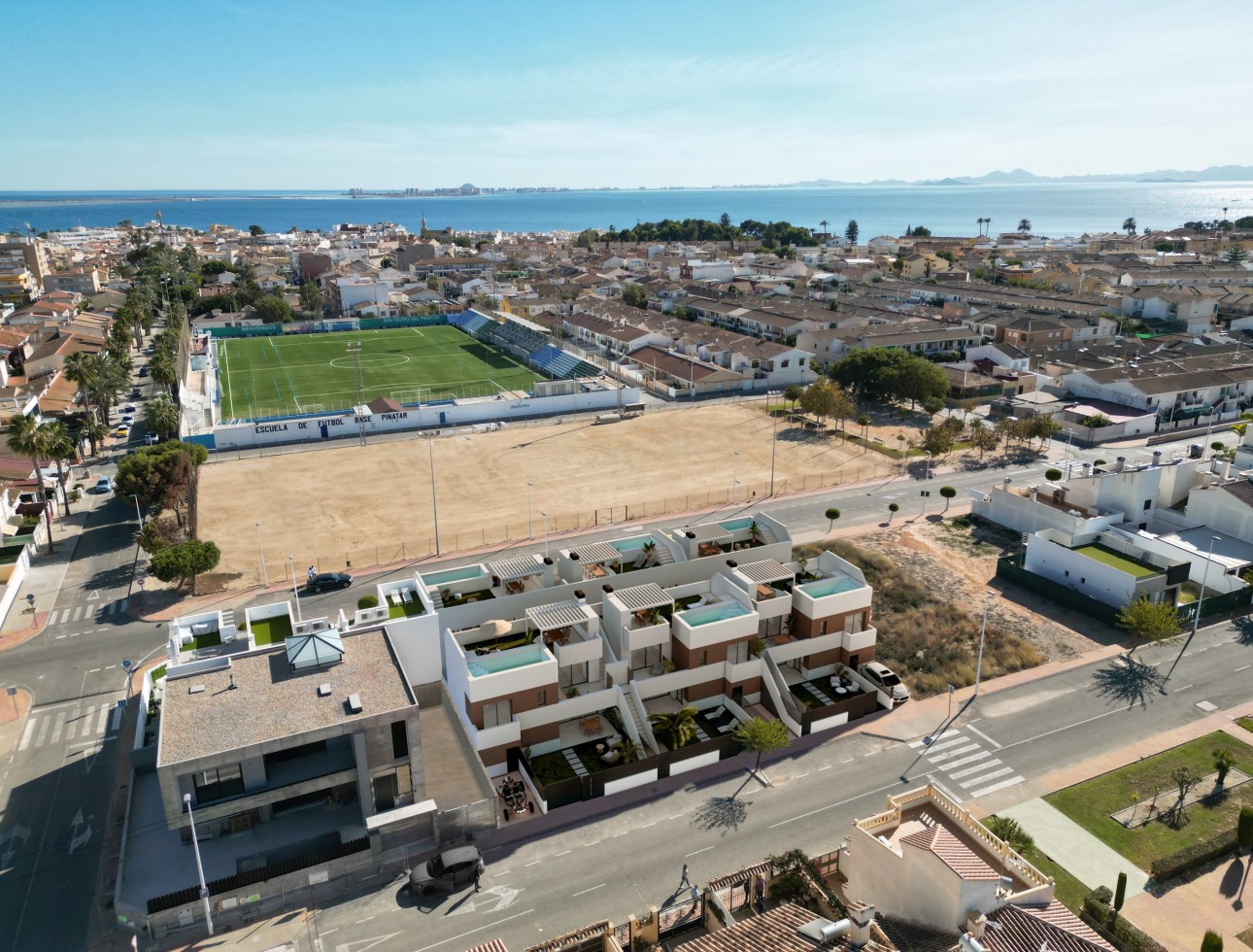 Neue Gebäude - Flach gelegener Bungalow - San Pedro del Pinatar
