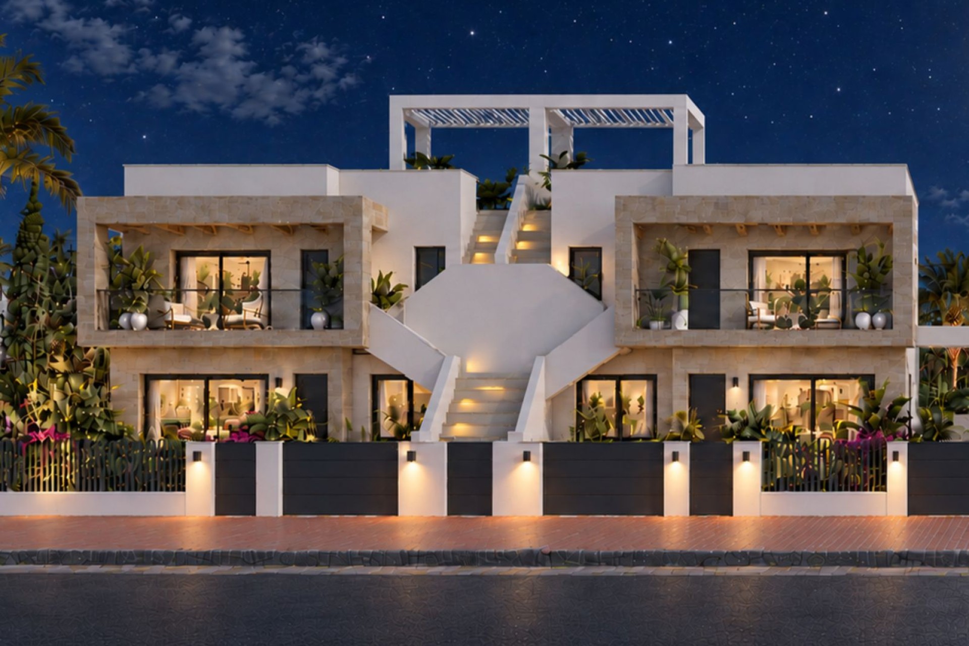 Neue Gebäude - Flach gelegener Bungalow - San Pedro del Pinatar