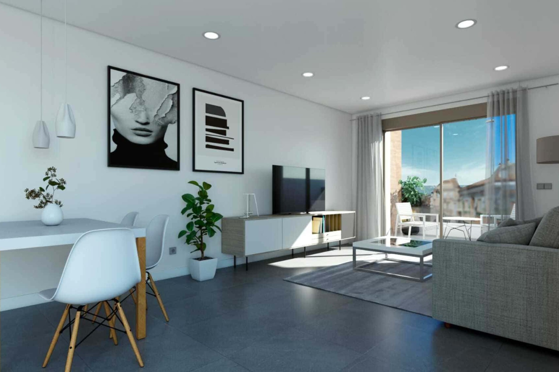 Neue Gebäude - Flach gelegener Bungalow - San Pedro del Pinatar