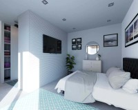 Neue Gebäude - Flach gelegener Bungalow - San Pedro del Pinatar