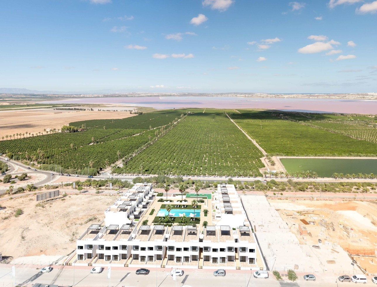 Neue Gebäude - Flach gelegener Bungalow - Torrevieja