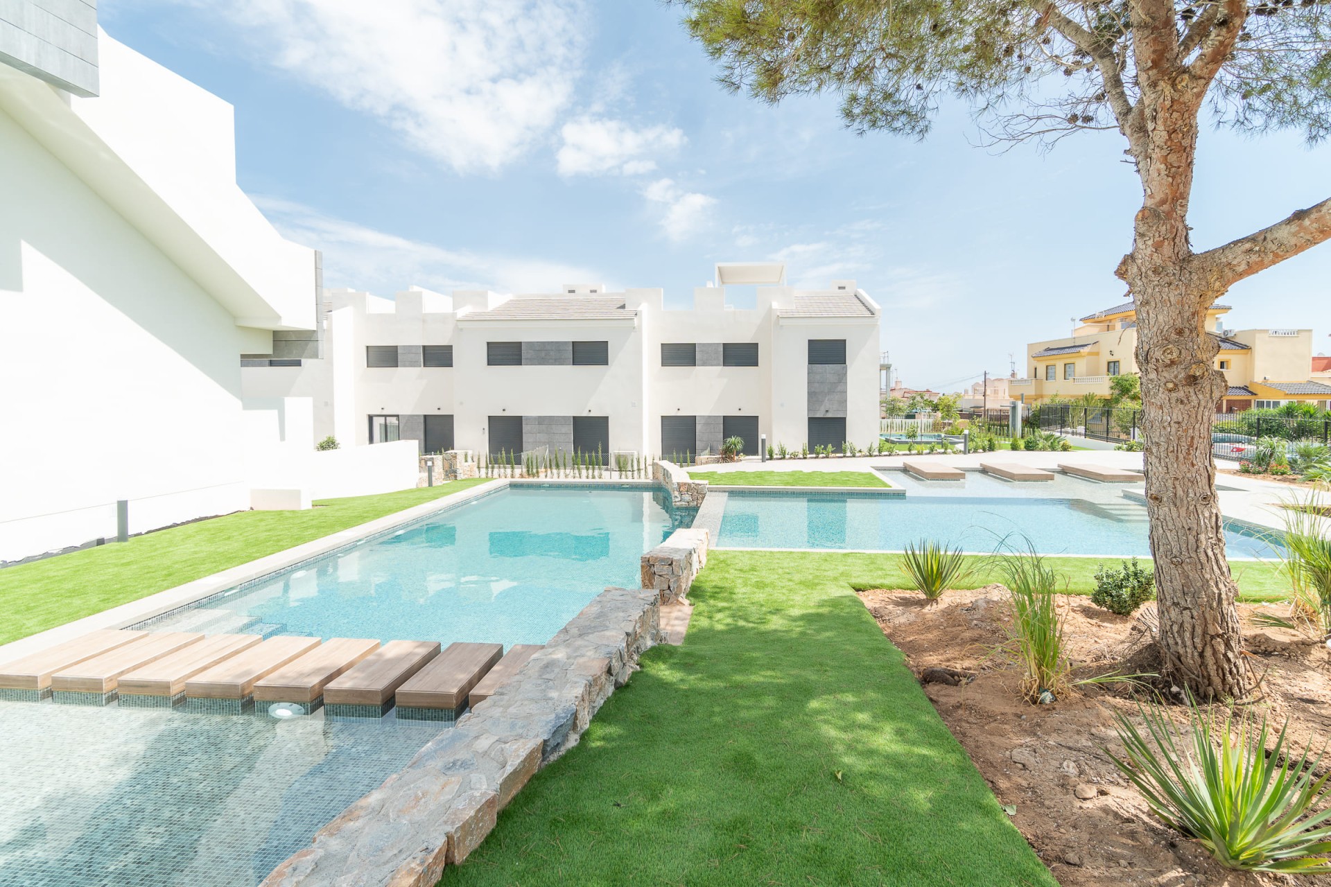 Neue Gebäude - Flach gelegener Bungalow - Torrevieja