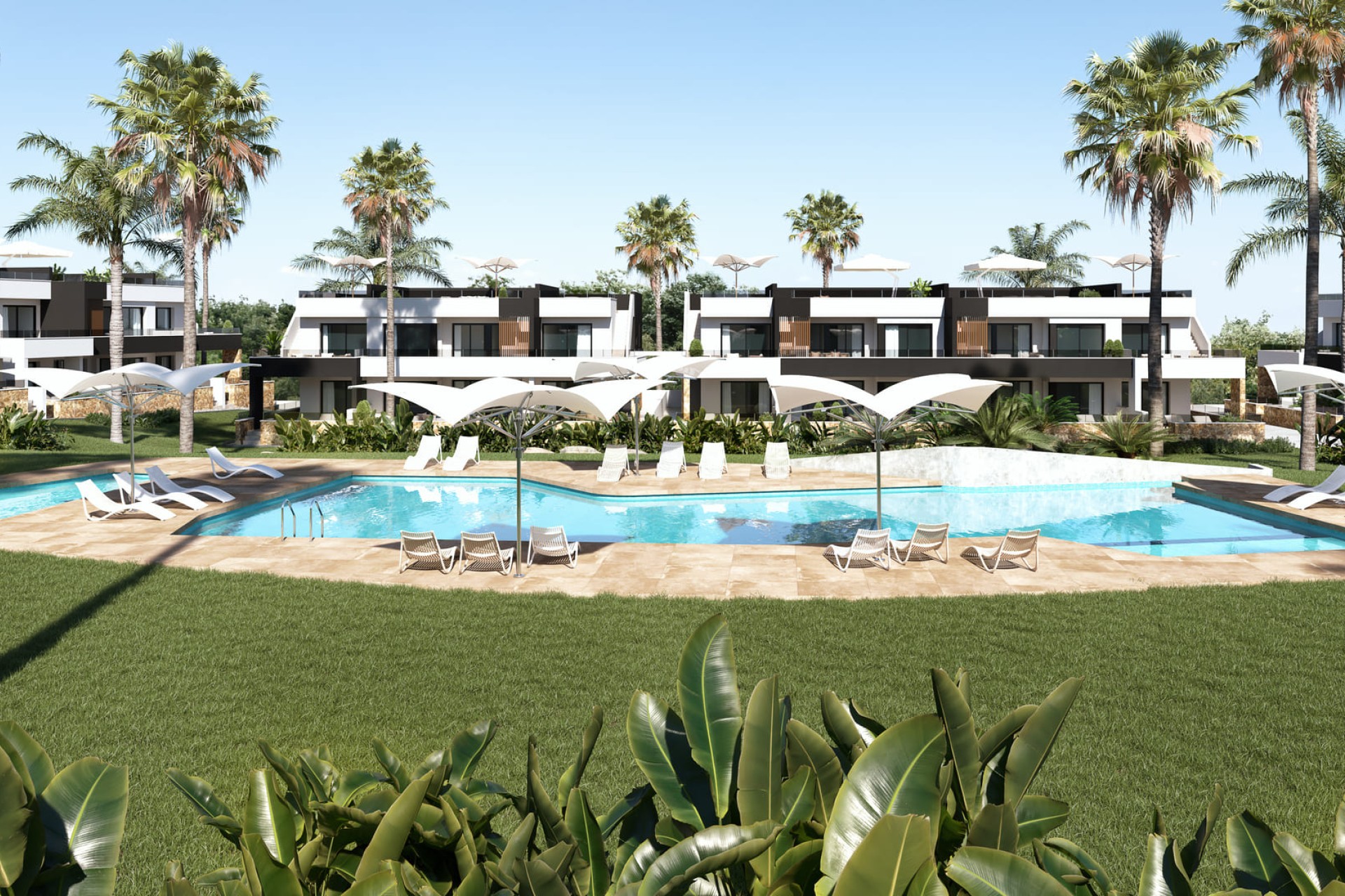 Neue Gebäude - Hoch gelegener Bungalow - Ciudad Quesada