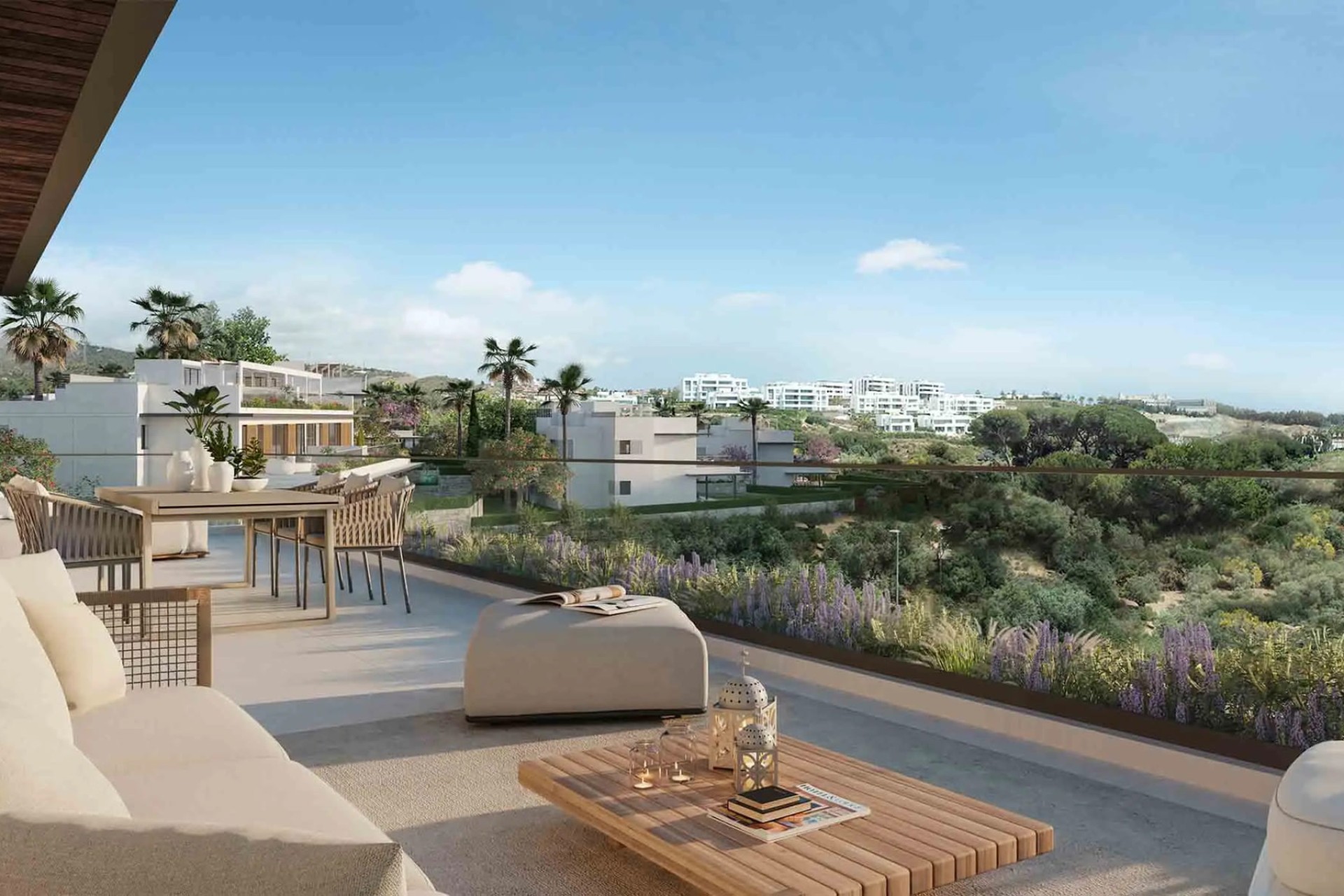 Neue Gebäude - Hoch gelegener Bungalow - Marbella