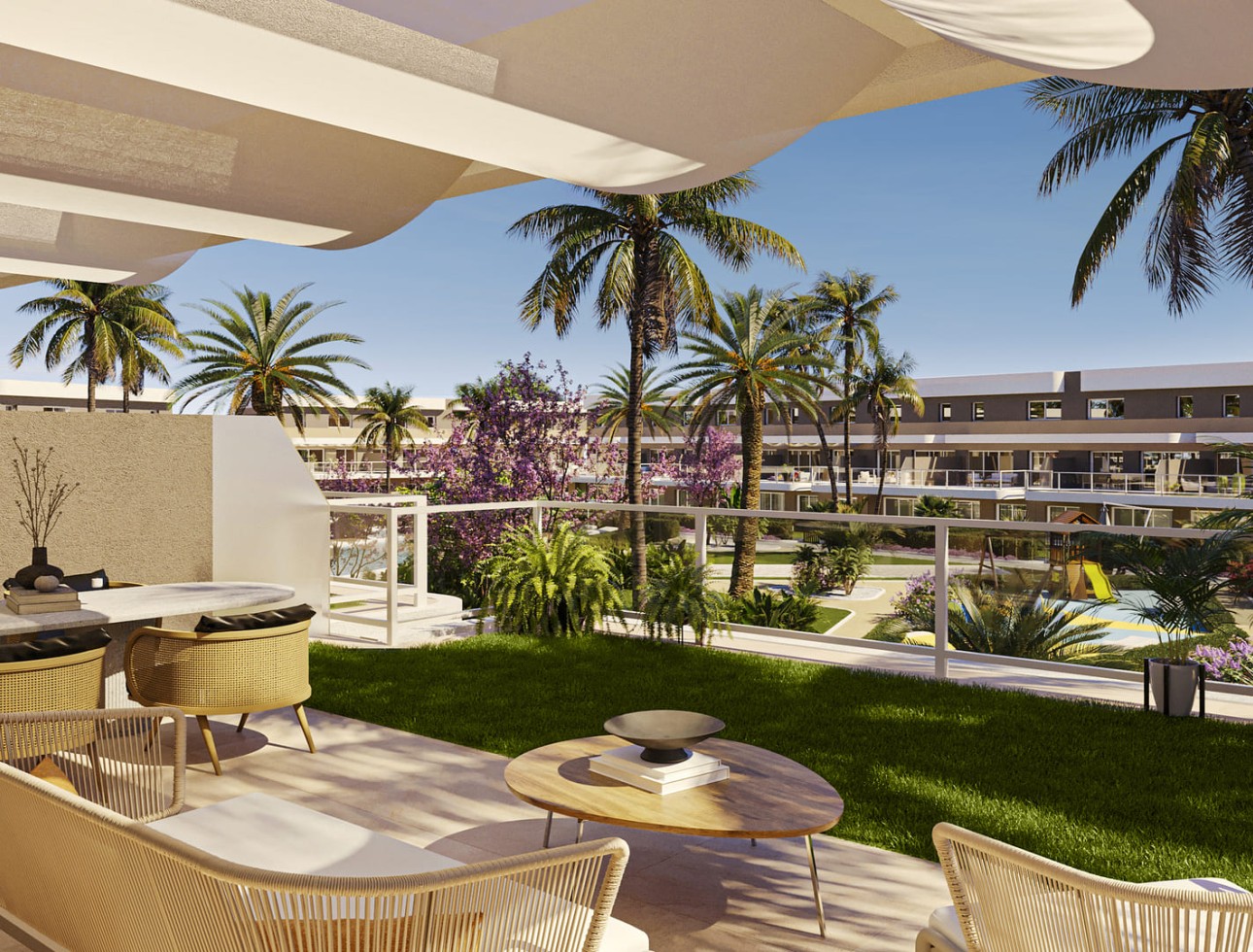 Neue Gebäude - Hoch gelegener Bungalow - Monforte del Cid