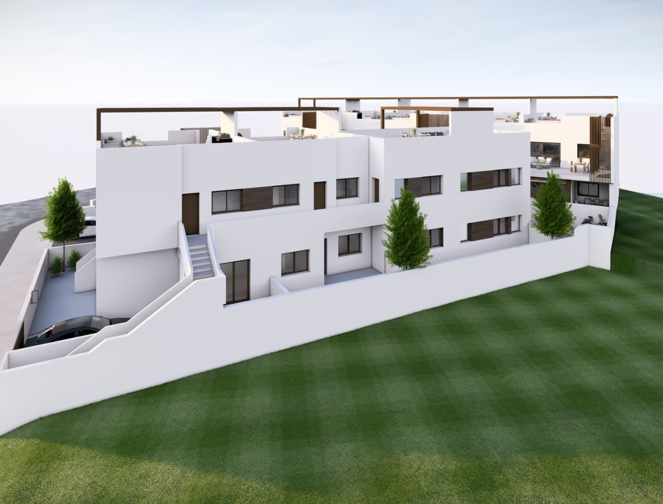 Neue Gebäude - Hoch gelegener Bungalow - Pilar de la Horadada