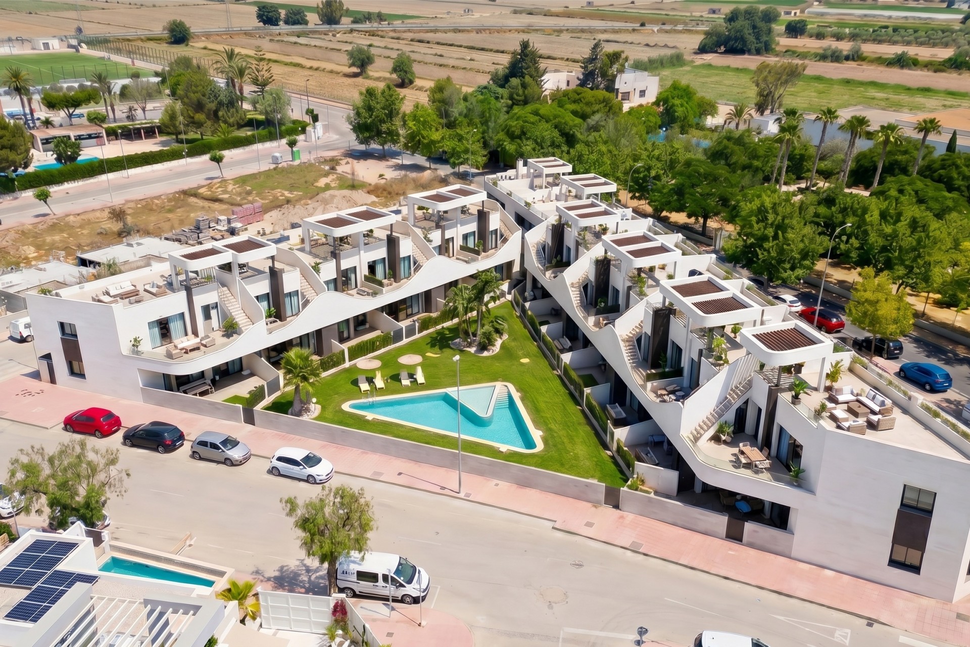 Neue Gebäude - Hoch gelegener Bungalow - San Fulgencio